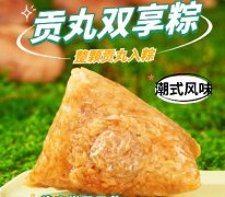 貢丸雙享粽